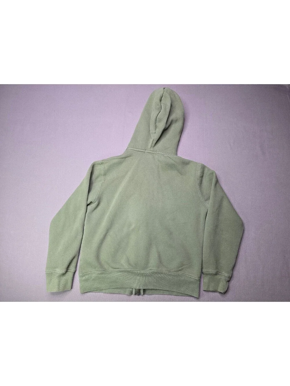 Polo Ralph Lauren Boys M 10-12 Olive Green Full Zip Hoodie Pony Logo Fleece